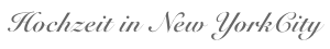 Hochzeit in New York City
